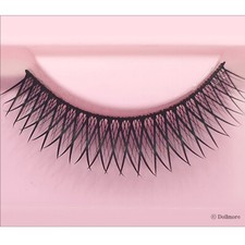 10mm long doll eyelashes for DOLLS Doll eyelashes - BB02 Black
