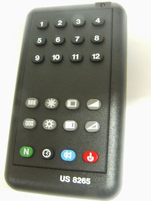 Vintage Ultraschall Fernbedienung König US8265 für 70er Jahre Thorn / Ferguson Fernseher