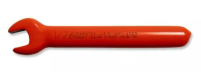 Cementex OEW-16 Insulated Open End Wrench, 1/2'', 6'' long