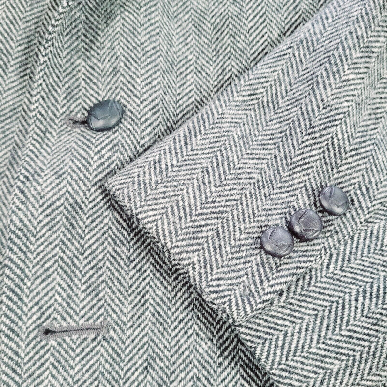 Pendleton Wool Blazer Herringbone Western Elbow P… - image 3