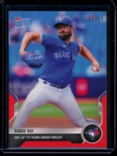 2021 Topps Now #OS-12 Robbie Ray Red Parallel Card #d /10 Off Season
