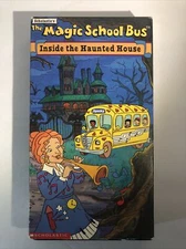 Magic School Bus,Inside the Haunted House(VHS 1997)TESTED-RARE VINTAGE-SHIPN24HR