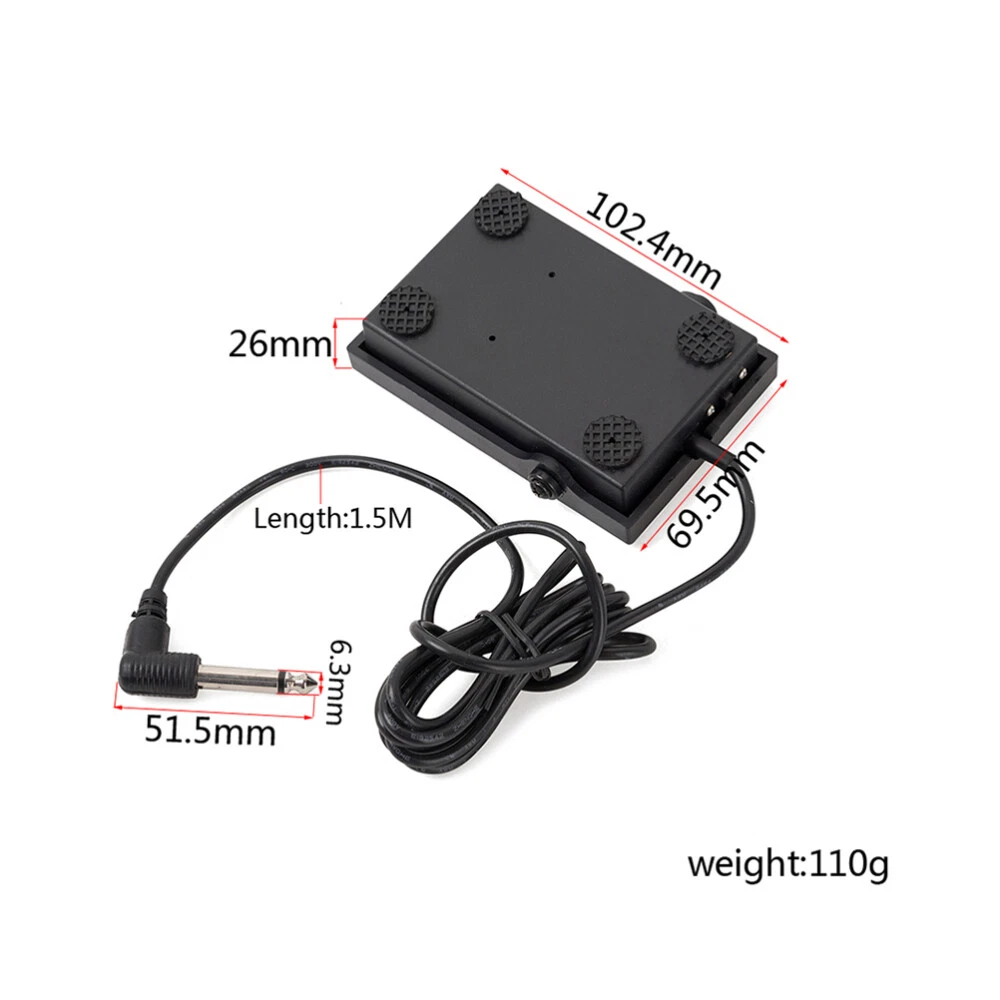 Universal Mechanical Keyboard Pedal for Electronic Piano Sustain