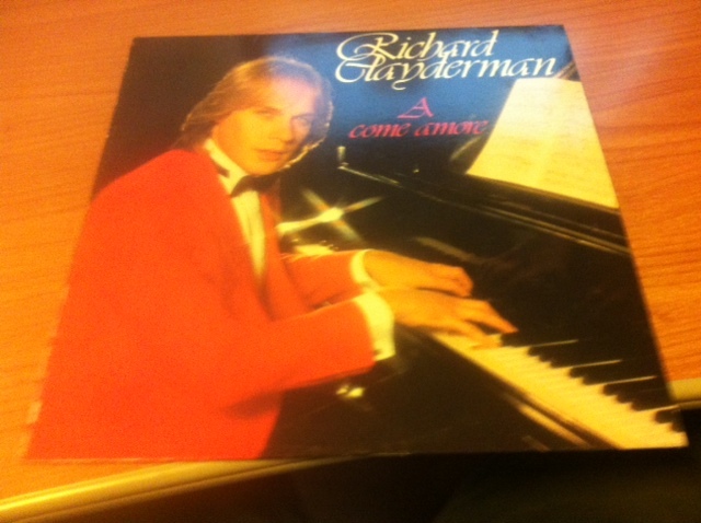 LP RICHARD CLAYDERMAN A COME AMORE RCA PL 31777 VG+/EX+ ITALY PS 1983 RAI