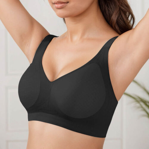 Bras For Women No Underwire Wireless Push Up Seamless Full Coverage Comfort - Picture 24 of 32