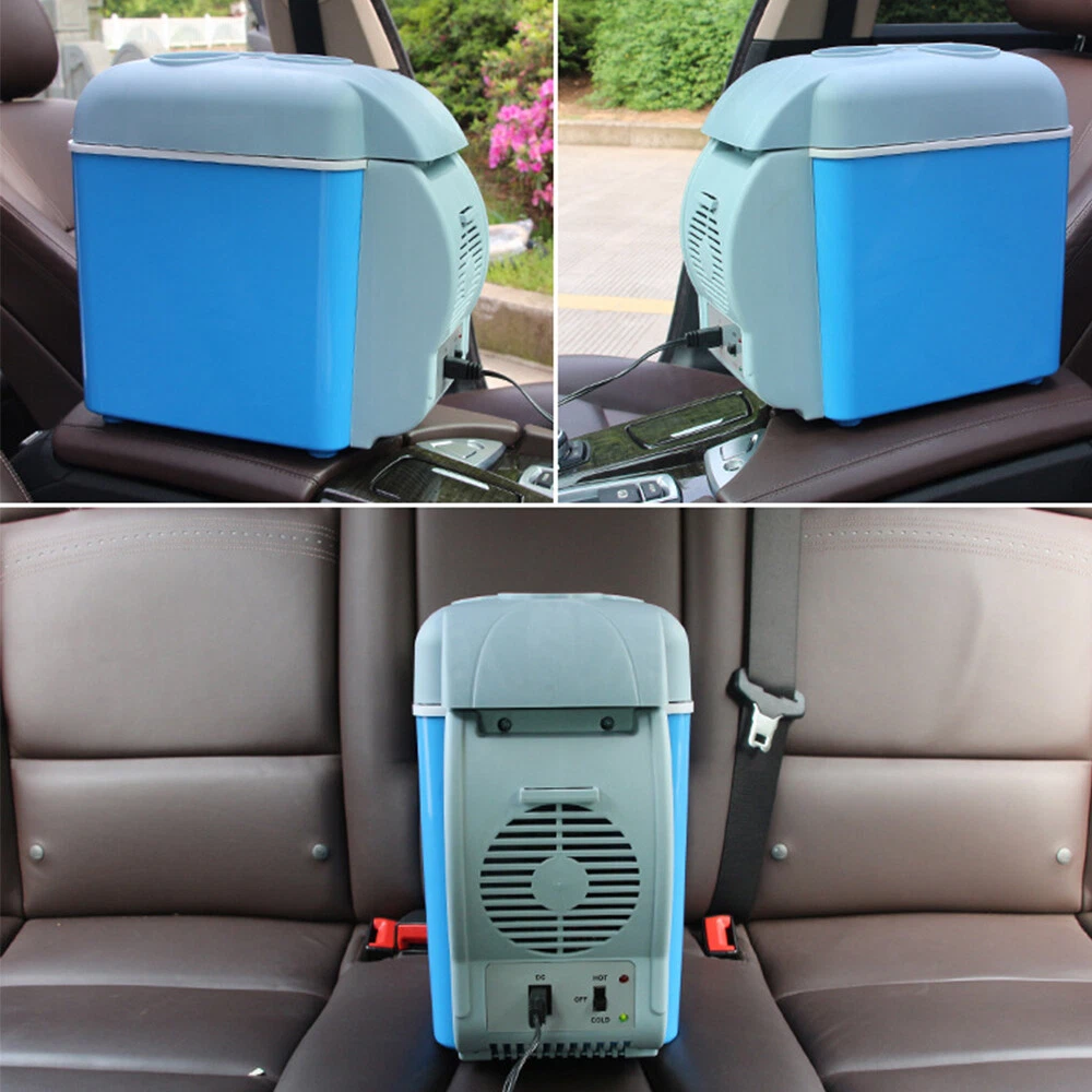 Portable Car Refrigerator 12V 7.5L Mini Fridge For Cooling & Warming in  Travel