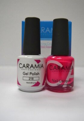 CARAMIA (GELICARA) Gel Polsih & Nail Lacquer Matching Duo 0.5oz -P2 - Pick Any