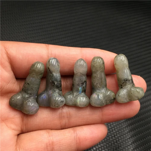 Wholesale Natural mix mini Penis Carved quartz Crystal Massager Wand Healing - Picture 90 of 296