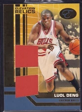 2007-08 Bowman Elevation - Elevation Relics Dual #EDR-LD Luol Deng /49 (MEM)
