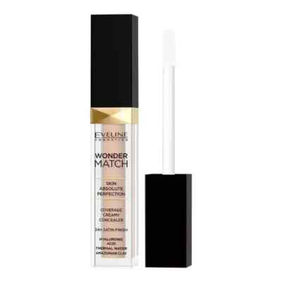 Eveline Wonder Match Creamy Concealer Hyaluronsäure NO.05 Porzellan