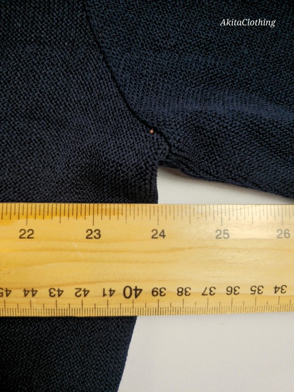 Vintage Chemise Lacoste V-Neck Jumper Navy Blue Acrylic Made in Spain XL 355 image 6