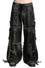 Tripp NYC X-Strap Ink Wash Pants [Black Denim]