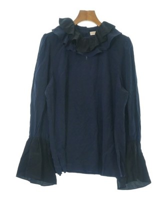 TORY BURCH Casual Shirts Navy 10(Approx. XL) 2200600340126