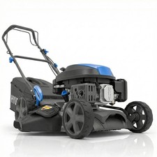 Hyundai Self-Propelled Petrol Lawnmower Cordless 17" 43cm 139cc Mulching
