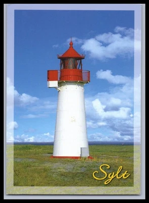 Ansichtskarte Nordsee-Insel Sylt / Leuchtturm / Ellenbogen - Bild 1 von 2