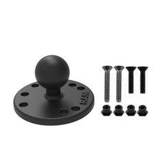 RAM-B-202-G3U RAM Round Plate with Ball  Mounting Hardware...