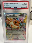 2025 Pokemon EEVEE EX # 075 PSA GRADED GEM MT 10 Prismatic