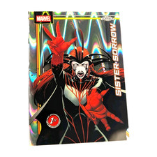 2026 Topps Chrome Marvel Sister Sorrow RayWave Refractor Card 159