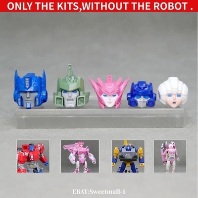 Head Upgrade Kit For AOTP Fisitron Legacy Orion Pax Erial 86Arcee IDW Springer