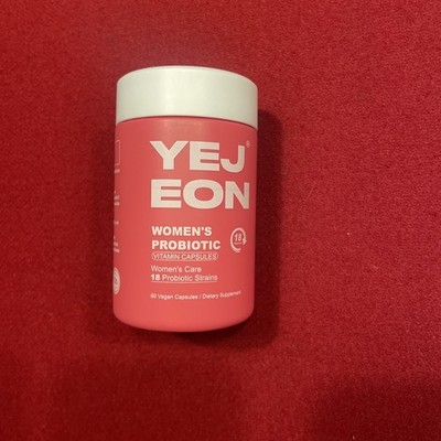 YejEon Women's Probiotic w/18 Strains & Cranberry for pH Balance, 90B CFU, 60ct