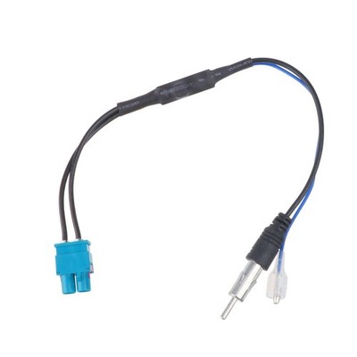 Kfz-Antennenadapter, Dual-FAKRA- -Radio-Antennenadapter mit Verstärker,