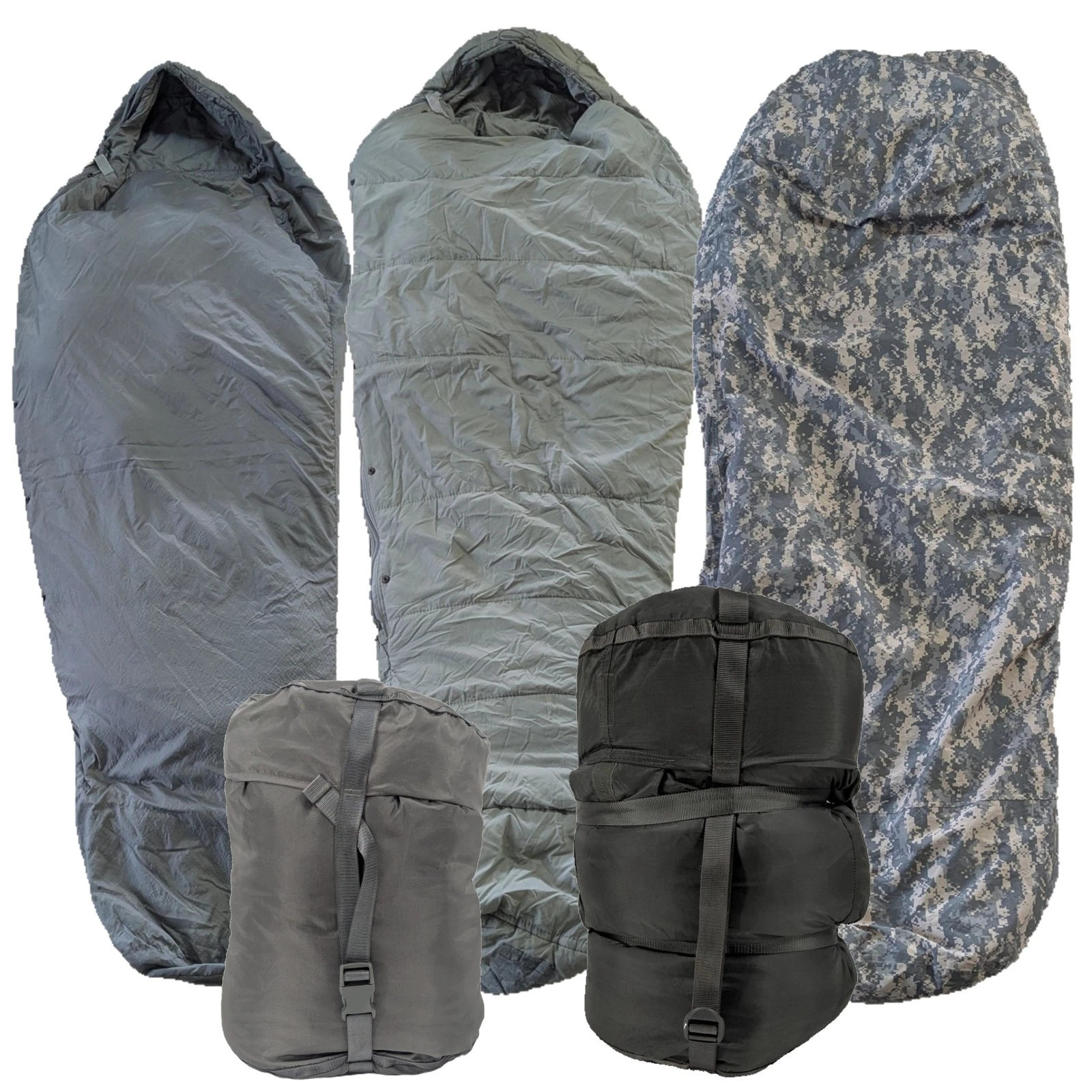 Very Good - Genuine USGI 5-Part Improved Modular Sleep System (IMSS) ACU UCP
Opens in a new window o