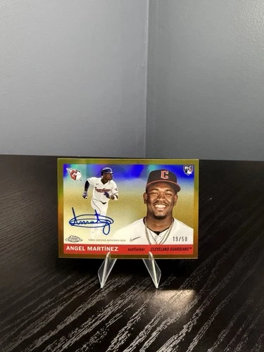 Angel Martinez 2025 Topps Chrome Angel Martinez Gold