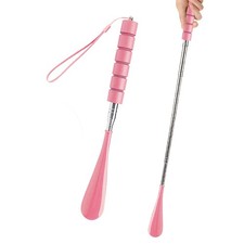 Retractable Shoe Horn Long Handle Telescopic Shoehorn Adjustable Shoe Puller