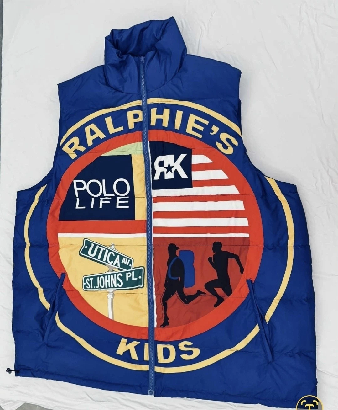 RK Double-sided Down Vest Sz XL