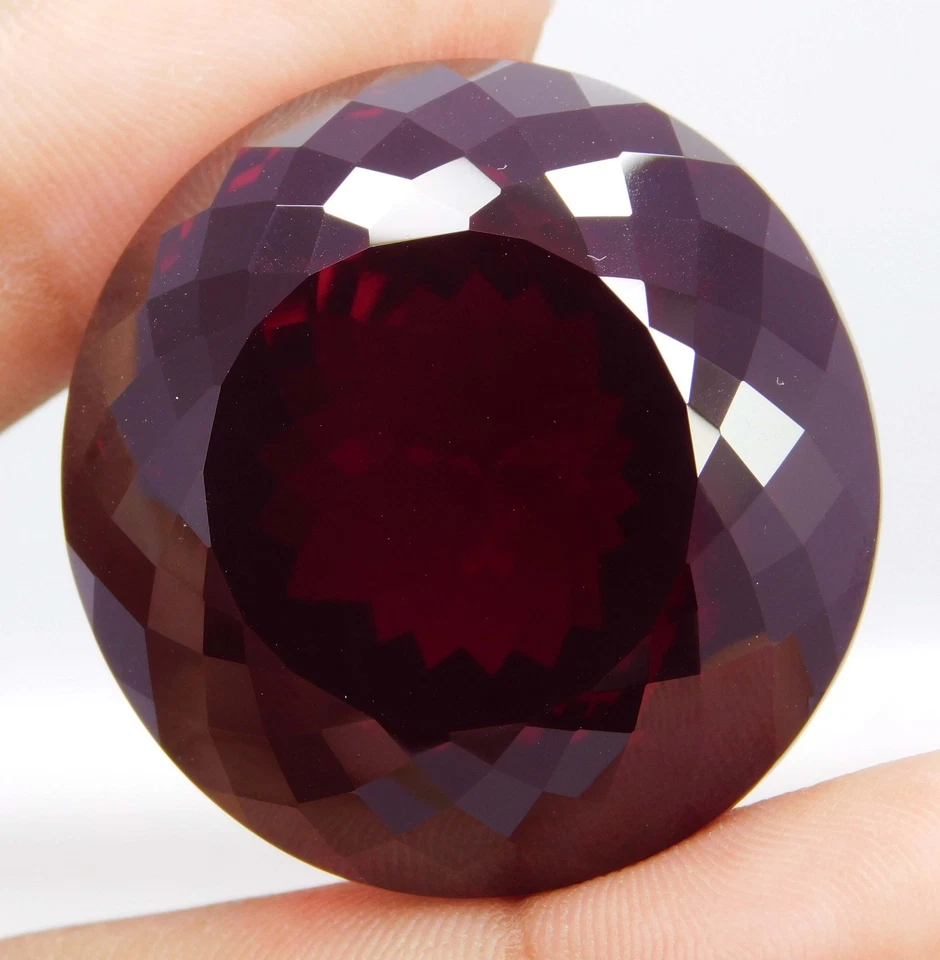 Certified 292.60 Ct Natural Mozambique Blood Red Ruby - Unheated Loose Gemstone - Image 3 of 4