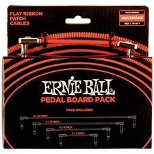 Red Flat Ribbon Patch Cables - Assorted Lengt...