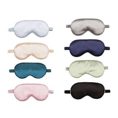 Eye Mask Customizable Smooth Fabric Eye Cover Double Layer Design Portable