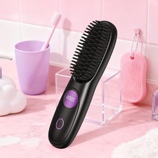 1P For Shine And Smoothness Good Styling Brush With Heat Cordless Ceramic Bristles