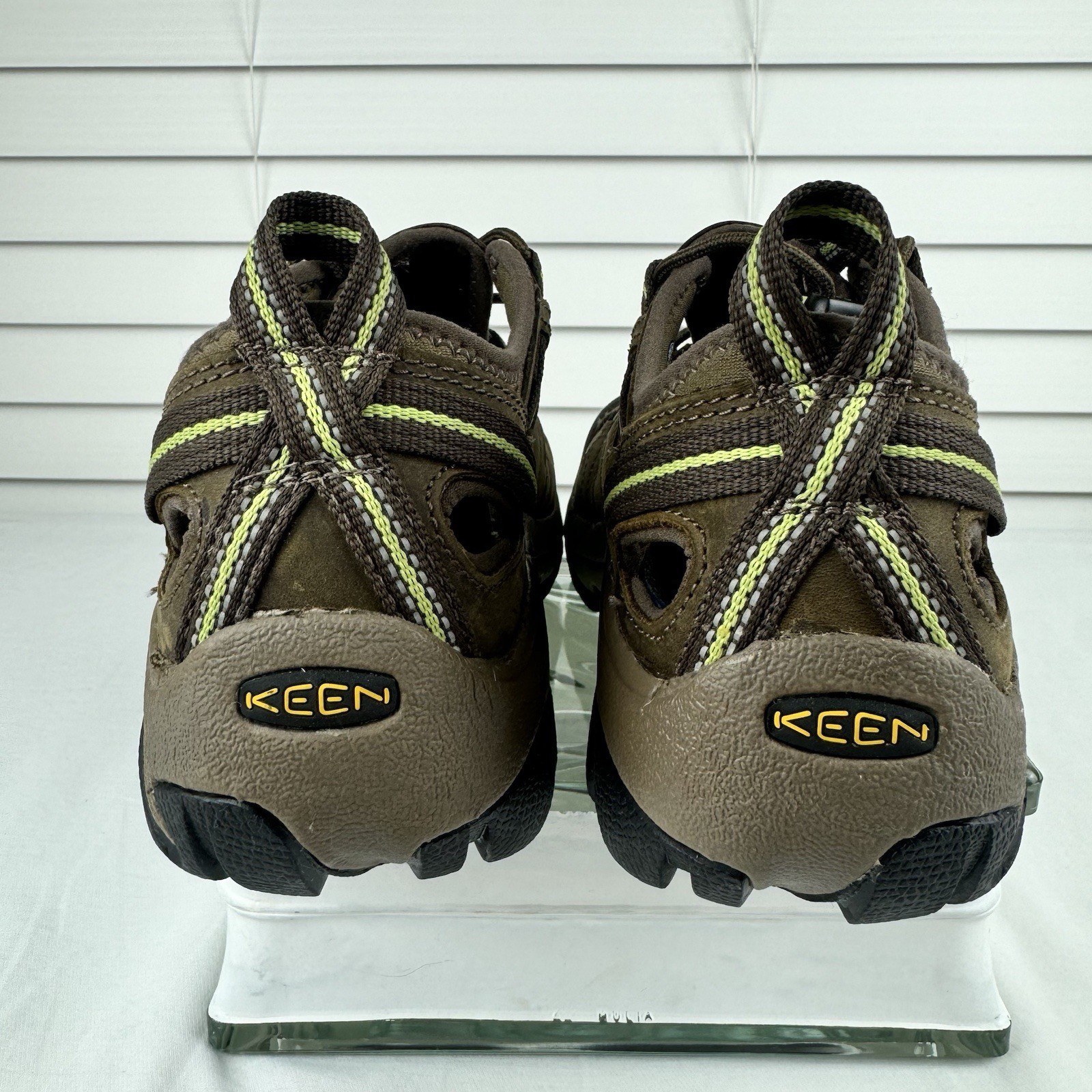 Sandali Keen donna taglia 7 Arroyo II trail escursionismo pescatore 1004147 pelle marrone