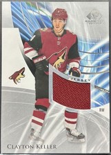 2020-21 UD SP Game Used Clayton Keller 76 Base Silver