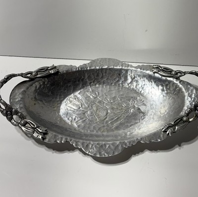 Vintage Hand Wrought Creations By Rodney Kent 404 Tulips Hammered