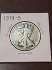 1919-S Liberty Walking Half Dollar (Free Shipping)