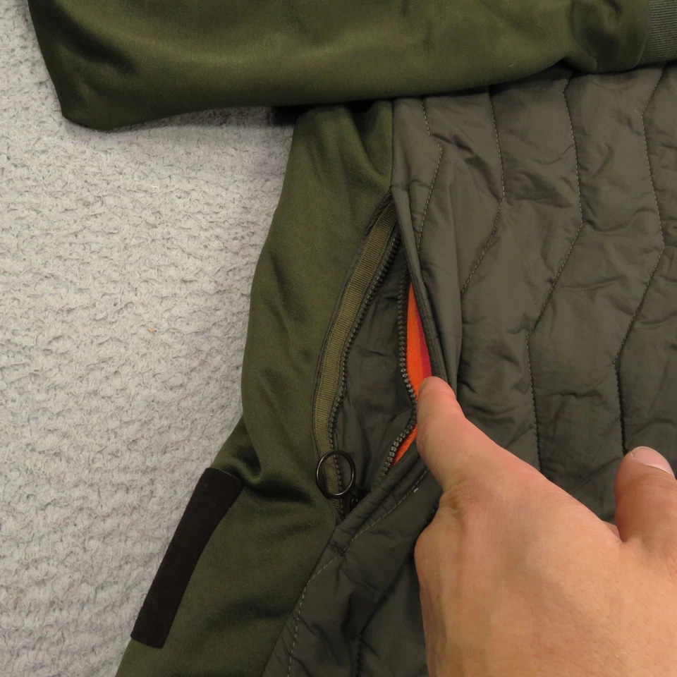 Rapha Jacket Mens Large Raeburn Primaloft Insulated Olive Three Season Transfer - Image 2 of 4