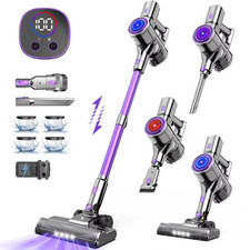 Akku Staubsauger Stielstaubsauger Kabellos Beutellos 55 Min. Dyson alternative