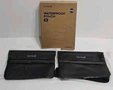 Lamicall Waterproof Fanny Pack Pouch - [2Pack] [2025 Elastic Waist Strap] IPX8