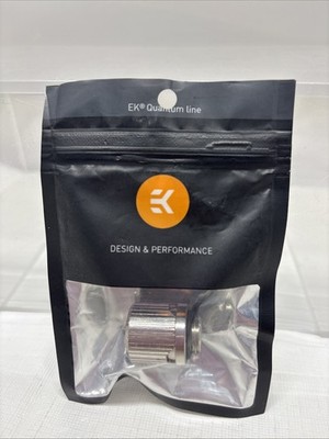 EK Water Blocks EK-Torque STC 10/13mm Soft Tubing Compress Fitting - Nickel (B21
