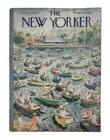 The New Yorker Magazine June 23, 1956 Boating Lake Garrett Price Cover