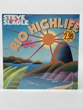 NEW SEALED STEVE SLAGLE RIO HIGH LIFE 12" LP VINYL RECORD ATLANTIC 1986