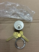 Corbin Russwin 1-1/4" Standard Mortise Cylinder H-6 Keyway