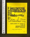 Minus The Bear Promo Handbill 2025 Tour, First Avenue Nightclub, Minneapolis, MN — photo 2