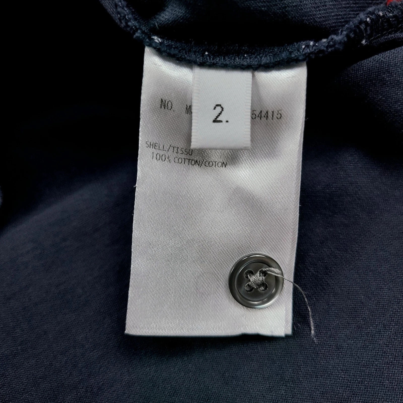 T shirt Thom Browne con tasca a righe manica corta 1478 119981905