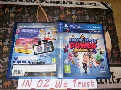 Knowledge is Power (Sony PlayStation 4, 5, 2017)