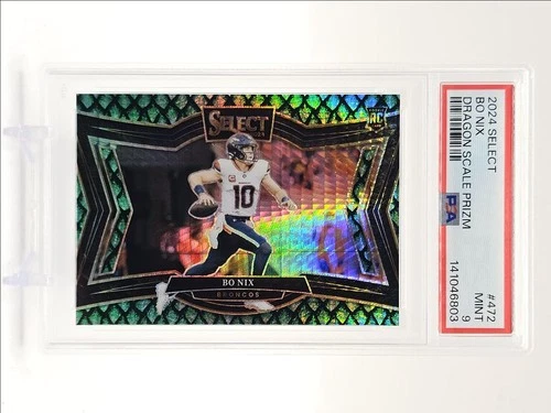 BO NIX 2024 SELECT FIELD LEVEL ROOKIE DRAGON SCALE PRIZM RC 70/70 PSA 9 Q5167