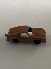 Vintage Tootsietoy, Made in USA, Ford Mustang-Fastback W Hitch Orange