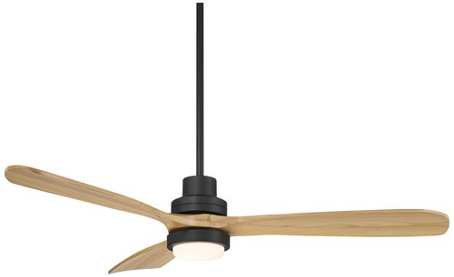 52" Casa Delta DC Matte Black Outdoor CCT LED Ceiling Fan with Remote 4134G - Picture 5 of 8